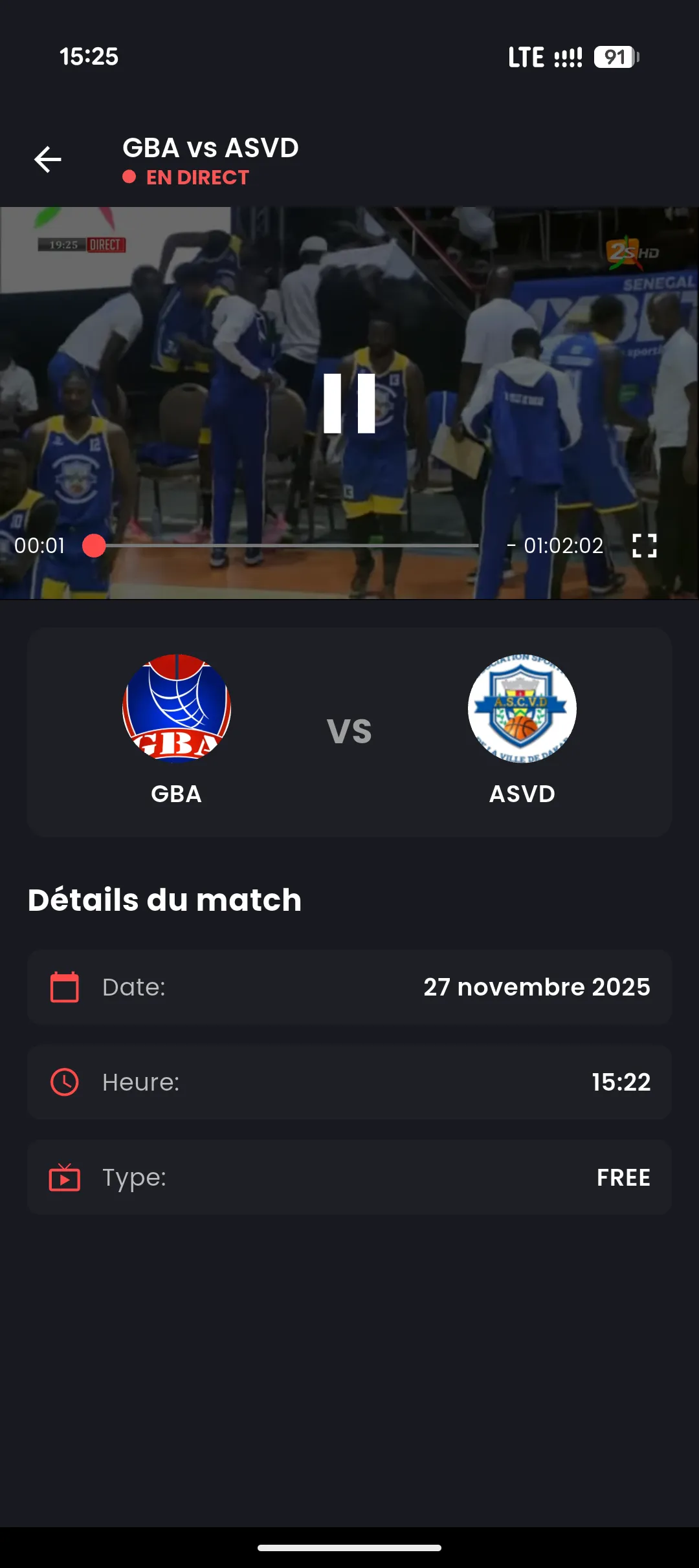 Galsen Basket Pro - Accueil